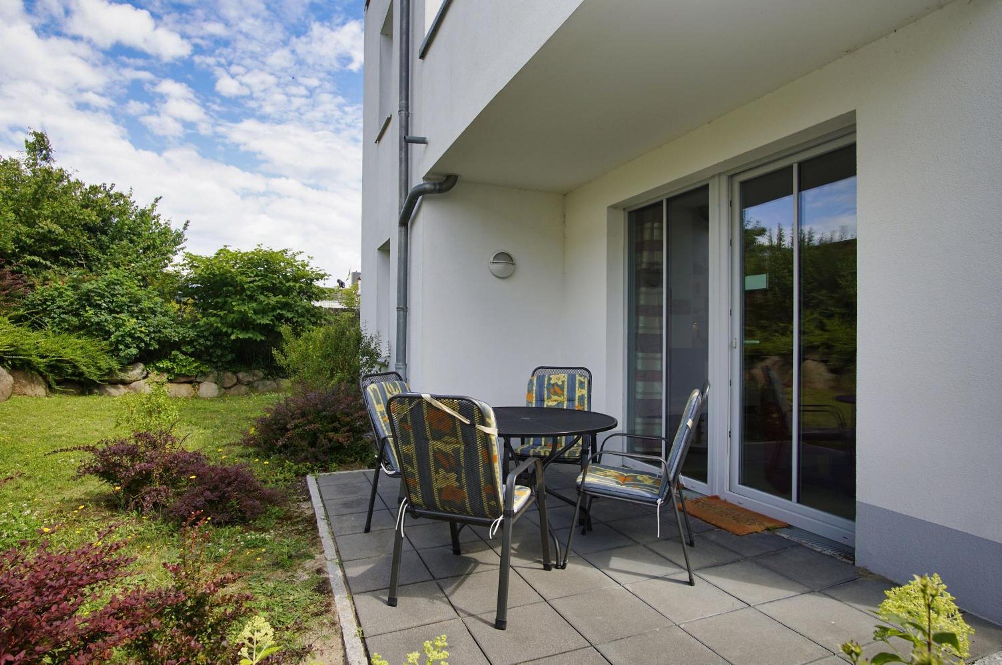Terrasse, Gratis Nutzung Vom Ahoi Erlebnisbad Und Sauna In Sellin - Villa Antje Fewo 04 Гёрен Экстерьер фото